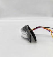 10-30V 180 grados cabeza de luz de flash ambulancia led luces estroboscópicas DE EMERGENCIA luz delantera