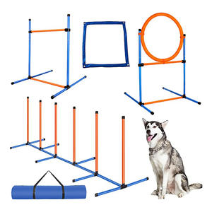 <span class=keywords><strong>Kit</strong></span> d'équipement d'entraînement d'agilité pour chien en gros Jumper Circle Ronds Tunnel Poteaux pour cours d'agilité pour chien - Product Image 3