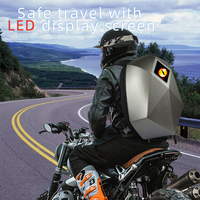 Panel de señal de pantalla LED de uso diario, mochila de Caballero de motocicleta de espacio expandible con mochilas de casco hechas en China
