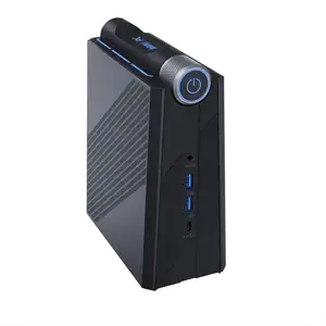 Ascosk CYX AM08pro AMD R yzen 9 6900HX 8 Cores Gaming CPU 64GB RAM WIFI6 DDR5 Win 11 Pro Office Small Pocket Desktop Mini PC