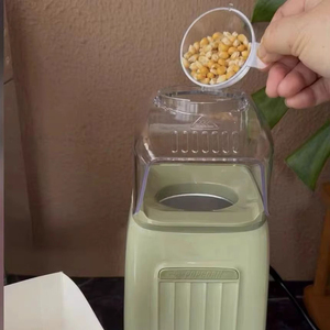 <span class=keywords><strong>Machine</strong></span> à Popcorn à Air Chaud Mini Électrique <span class=keywords><strong>Sans</strong></span> Huile avec Tasse à Mesurer pour Faire Fondre le Beurre, Prête en 2-4 Minutes pour Soirées Cinéma à Domicile - Product Image 3