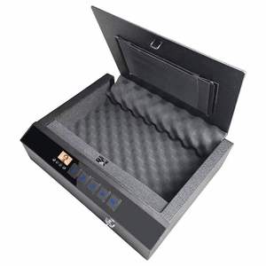 Biometrico riconoscimento del volto chiave chiave pistola scatola di sicurezza scatola <span class=keywords><strong>sicura</strong></span> pistola serratura per comodino, auto, casa, bel regalo per uomini/donne - Product Image 5