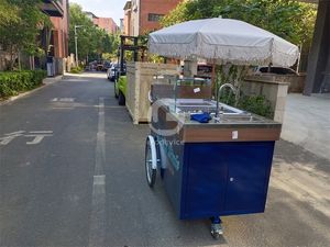 Chariots de vente de glaces artisanales, camions de restauration mobiles à vendre, chariot à pousser à la main, Dubaï - Product Image 3