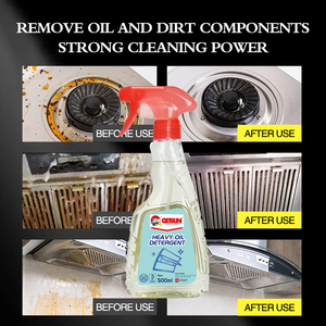 Dégraissant <span class=keywords><strong>pour</strong></span> cuisine Getsun, écologique, haute performance, éliminateur de taches d'huile et de graisse, spray <span class=keywords><strong>pour</strong></span> cuisinière, hotte aspirante, <span class=keywords><strong>four</strong></span>, surfaces en carrelage, 500 ml - Product Image 4