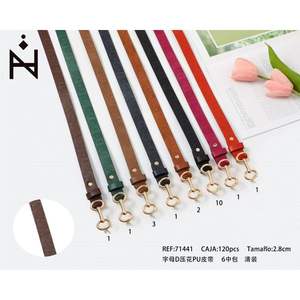 Cintura in PU con lettera D in rilievo, larghezza 2,8 cm, fibbia ad anello a D in lega, accessorio casual alla moda per donna e uomo - Product Image 2