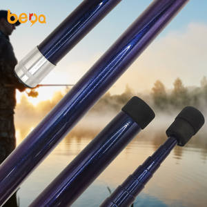 Tige de filet télescopique à <span class=keywords><strong>section</strong></span> courte <span class=keywords><strong>grande</strong></span> tige de filet de positionnement télescopique en carbone - Product Image 1