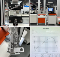 Probador universal digital de 5kN para textiles, caucho y compuestos, pruebas de tensión, cizalla y carga cíclica, de 1/2"