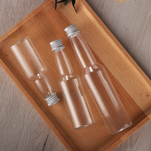 50ml PET boş lüks <span class=keywords><strong>Mini</strong></span> plastik likör şişeleri Set ruh şişe kullanımlık plastik alkol atış şişeleri ile kapaklar - Product Image 3