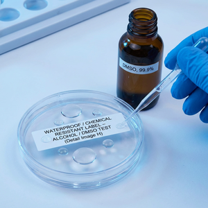 Etiquetas para Almacenamiento Criogénico -196C, Resistentes al Nitrógeno Líquido, Adhesivos Impermeables para Viales de Laboratorio - Product Image 6