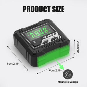 Inclinomètre électronique miniature portable haute précision, multifonctionnel, transfrontalier, numérique magnétique, pour le travail du bois - Product Image 4