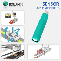 Sensor de Distancia Ultrasónico a Prueba de Agua de 500 mm con Salida Analógica 4-20 mA/0-10 V, Sensor de Proximidad Ultrasónico de 24 V CC