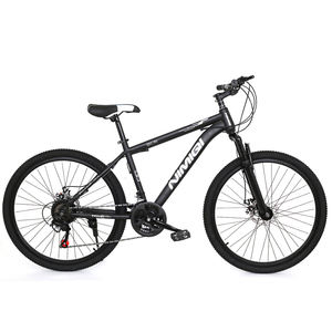 Vélo <span class=keywords><strong>de</strong></span> montagne en alliage d'aluminium chinois peu coûteux, 21 vitesses, suspension avant, freins à <span class=keywords><strong>disque</strong></span> 24/26 pouces, léger et durable pour adultes - Product Image 1
