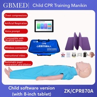 Maniquí Anatómico GUANBANG de 8 Pulgadas, Modelo ZK/CPR870A, Versión Tableta, para Entrenamiento en Ciencias Médicas