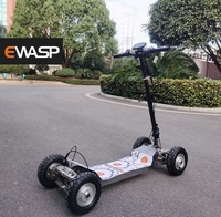 Vtt électrique tout terrain, scooter électrique tout-terrain, freins à disque hydrauliques, scooter de mobilité 4x4
