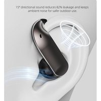 Écouteurs TWS ENC à Conception Ouverte avec Crochet d'Oreille, Étanchéité IPX5, Chargement Type-C 5.4, Contrôle Tactile, Design Sportif pour iPhone Samsung