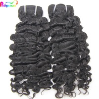 Cheveux naturels bouclés birmans, double trame, non traités, style bouclé populaire, lots de cheveux vierges vietnamiens