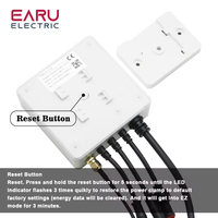 MQTT 0-1000A 3 phases WiFi Energy KWH Meter 300A Power Clamp Current Transformer App Monitor and Record Power PC321-TY