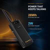 CAMELRADIO D266 Hybrid 4G LTE PoC DMR IP68 Tahan Air Tangguh Android Dual SIM 4W VHF UHF Walkie Talkie dengan GPS 3000-3500mAh