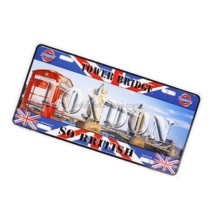 Venta caliente placa no oficial se recuerdo coche placas - Product Image 6