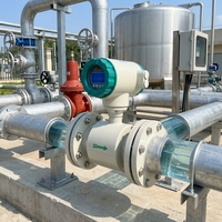 Débitmètre Électromagnétique Numérique de Haute Précision pour Surveillance des Données de Débit en Temps Réel, Certifié CE, Mesure Précisement les Liquides et Gaz, OEM