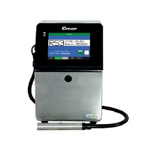 Cyklop 5 Lines Industrial CIJ Tinten strahl drucker 60 & 70 Düsen-Touchscreen Ablaufdatum Druckmaschine für Flasche CM750