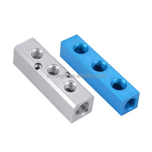 Tùy chỉnh CNC gia công đa dạng khối các bộ phận nhôm cho thủy lực khí nén điện phụ tùng tự động hóa thiết bị có sẵn thép - Product Image 4