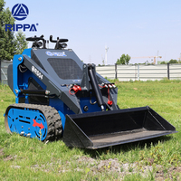 Chargeuse compacte à essence de haute qualité, homologuée CE, avec moteur et pompe haute performance, à vendre