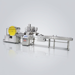 Factory Price Chinese Automatic Spring Roll Pastry Sheet Forming <b>Baking</b> Stuffing Spring Roll Making Machine Production Line - Product Image 1