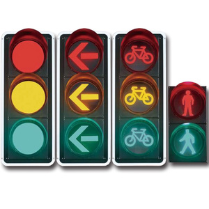 Feu de signalisation routière rond rouge et jaune de 400 mm avec compte à rebours, prix spécial pour les feux de signalisation - Product Image 5