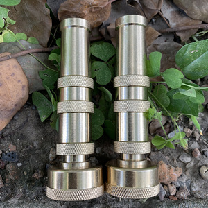 <span class=keywords><strong>Pistolet</strong></span> <span class=keywords><strong>à</strong></span> <span class=keywords><strong>eau</strong></span> haute pression en laiton massif avec poignée souple et jets réglables pour jardin et lavage de voiture - Product Image 5