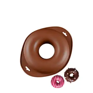 Lixsun Food Grade Runde Form Gebäck Silikon Kuchen Donut Backformen