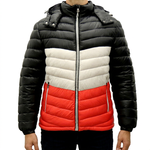 Custom Men's <b>Padded</b> hooded <b>Coats</b> outdoor bomber Bubble Puffer Jacket <b>Coat</b> Warm Winter Men's windbreaker Jacket OEM - Product Image 1