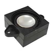 Altoparlante Quadrato Portatile Attivo 28*31mm, 4 Ohm 3W Alta Potenza, Impermeabile IP67 con Fori di Posizionamento per Riproduttori Pubblicitari e Home Theater