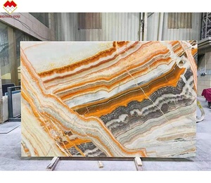แผ่นวีเนียร์หินโอนิกซ์สีรุ้งแผ่นพื้นสีโอนิกซ์หลากสี - Product Image 6