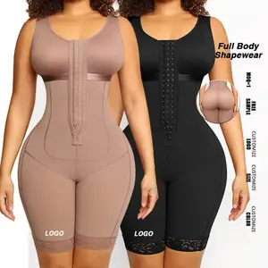 Shapewear Women's Tummy Control Body Shaper Strong Shaping Fajas  Colombianas Waist Trainer Bodysuit Butt Push Up Bbl Postpartum, beige :  : Fashion