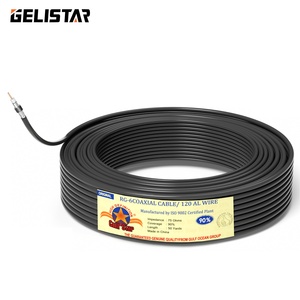 RG6 Gulf Star kablo Fabricante Cabo RG6/Cabo Coaxial RG59 CCS Comunicação TV cabo 50 Yard Stock - Product Image 2