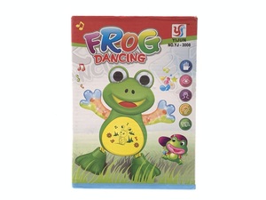 Juguete de <span class=keywords><strong>Rana</strong></span> Eléctrico Bailarín de Jinming Kids Toys, Juguete de <span class=keywords><strong>Rana</strong></span> Realista con Luz y Música, Funciona con Pilas - Product Image 4