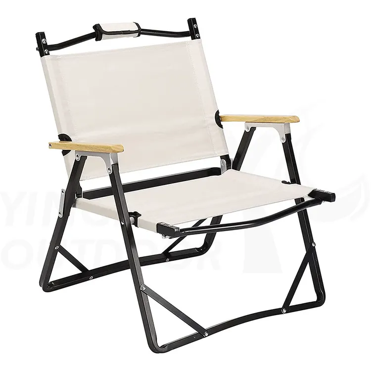 Outdoor Picknick-Camping-Stuhl tragbar flach faltbare Strandstühle mit Griff