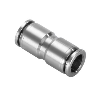 Connecteur rapide en acier inoxydable Musen, prise standard PU8 pour raccord de tuyau de gaz en PU - Product Image 1