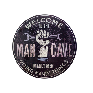 酒吧装饰啤酒瓶盖金属锡标牌中国工厂直销啤酒瓶盖锡板装饰金属海报 - Product Image 4