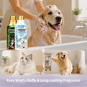 <span class=keywords><strong>Shampoing</strong></span> Apaisant <span class=keywords><strong>Anti</strong></span>-Démangeaisons pour Animaux de Compagnie en Gros, Antibactérien & <span class=keywords><strong>Anti</strong></span>-Inflammatoire, Répulsif Contre les Puces & Acariens, Contre les Irritations, Universel pour Chats & Chiens - Product Image 4