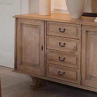 Buffet de salle à manger, console d'entrée, armoire à chaussures, séparateur de pièce, meuble de rangement de style campagnard français vintage
