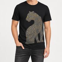 Jade Custom Strass-T-Shirts Muster Hübsche Strass-Transferdruck-Anpassung Strass-Druck Individuelle T-Shirts