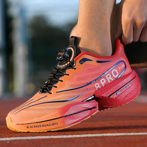 Nouvelles chaussures de course 2026 à plaque carbone pour hommes, semelle en caoutchouc Popcorn, ultra légères, en maille tissée Flying Thread, pour couple, vente en gros - Product Image 5