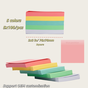 Notes autocollantes décoratives personnalisées en forme mignonne pour calendriers, planning, rappels rapides, étiquetage, index 3x3 pouces, vente en gros - Product Image 6