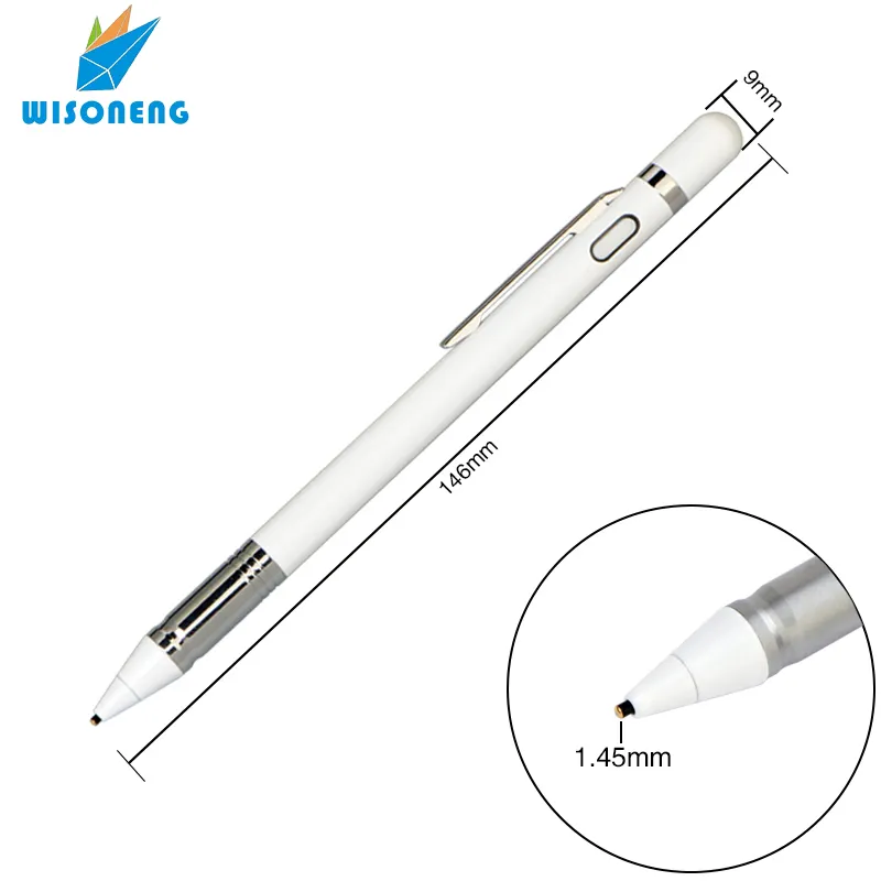 Best Quality Pen Capacitive Aluminum Stylus For IOS Android Tablets