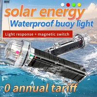 Lampes d'avertissement flottantes Flash bateau lumière Marine Navigation lumière Signal lumineux Net marque Position clignotant Marine