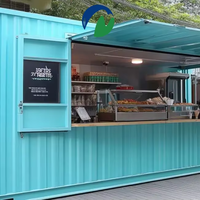 Kiosque métallique mobile MCG, poste de sécurité extérieur avec guichet de billetterie et centre d'information, installation facile, garantie 5 ans