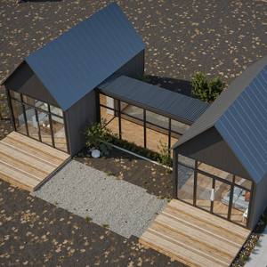 Maison modulaire mobile haut de gamme pour villa Bâtiments préfabriqués Maison préfabriquée Maison de conteneur de couchage pour hôtel - Product Image 2