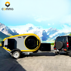 Remolque de Viaje Ligero OTR, Casa Caravana, Remolque <span class=keywords><strong>para</strong></span> Moto, Mini Remolque Camper Todoterreno, Pequeña Caravana RV - Product Image 1